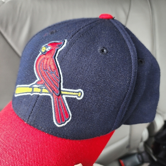 Puma St. Louis Cardinals Snapback Hat Genuine Merchandise by Logo Athletic OS - Picture 4 of 7